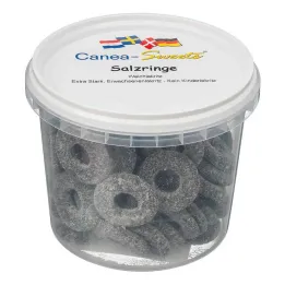 Cukierki lukrecjowe w krążkach solnych, 135 g