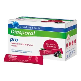 Magnesium Diasporal pro + witamina B. Piżmo.+Nerves Direct, 60 szt