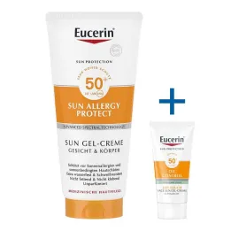 Eucerin Sun Allergy Żel LSF 50+, 200 ml
