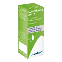 Levocabastin axicur 0,5 mg/ml krople do oczu, zawiesina, 4 ml