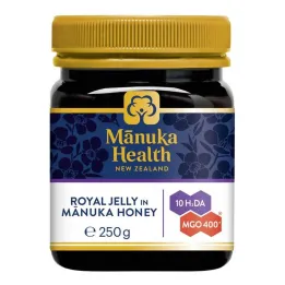 Manuka Health Mgo 400 + Miód Manuka & Mleczko pszczele, 250 g