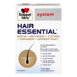 Kapsułki systemu Doppelherz Hair Essential, 60 sztuk