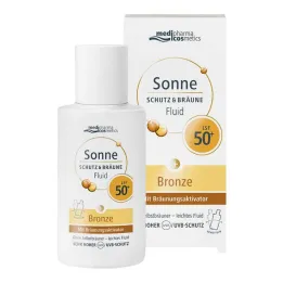 Ochrona przeciwsłoneczna &amp; brąz w płynie LSF 50 + , 50 ml