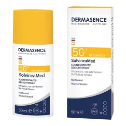 Dermasence Solvinea Med Krem do twarzy chroniący przed słońcem LSF 50+, 50 ml
