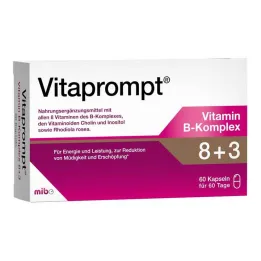 Vitaprompt Kompleks witamin B 8 + 3 kapsułki, 60 sztuk