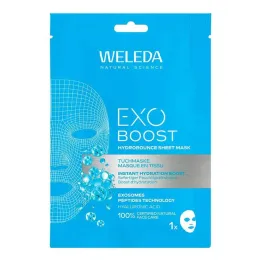 Weleda Exo Boost Hydrobounce maska w płachcie nawilżająca, 20 ml