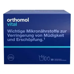 Orthomol Vital Granulat / Tabletki / Kapsułki Pomarańczowy, 30 szt