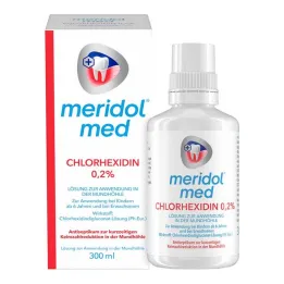 Meridol med chlorheksydyna 0,2% roztwór do jamy ustnej, 300 ml