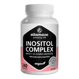 Inozytol Complex Chrom + Witamina B6 + Kwas Foliowy w Kapsułkach, 240 szt