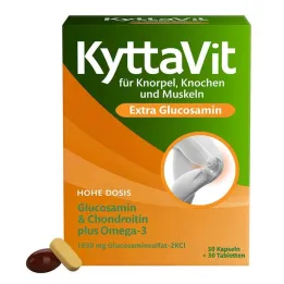 Kyttavit Extra Zestaw skojarzony z glukozaminą, 2x30 szt