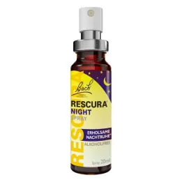 Bach Flower Rescura Spray na noc bez alkoholu, 20 ml