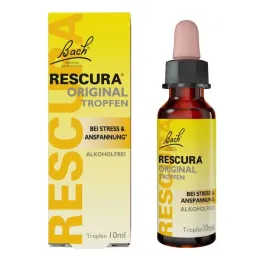 Kwiat Bacha Rescura krople bezalkoholowe, 10 ml