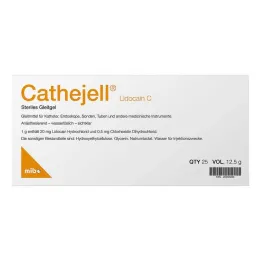 Cathejell Lidocaine C sterylny lubrykant Zhs 12,5 g, 25 szt