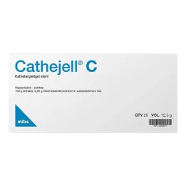 Sterylny smar Cathejell C Zhs 12,5 g, 25 szt
