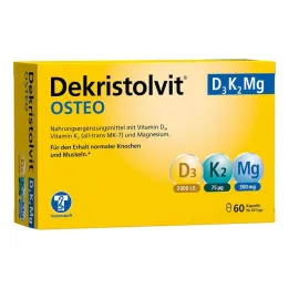 Dekristolvit Osteo D3K2 Mg kapsułki, 60 szt