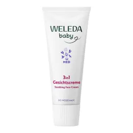 Weleda baby krem do twarzy 3w1 z malwy białej, 50 ml